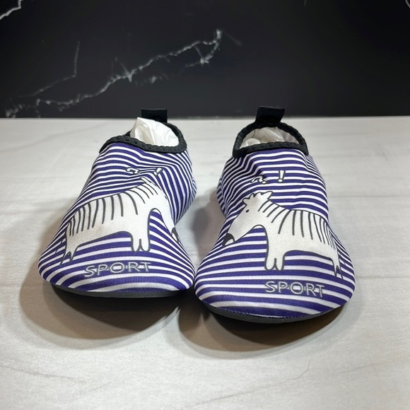 Unbranded Other - Unbranded Kid’s Water Shoes Purple/White sz 12/13